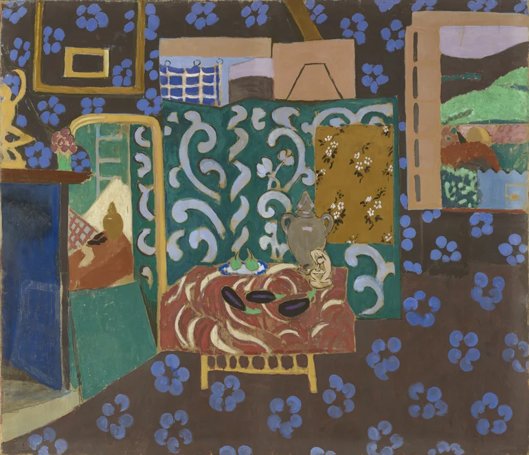 Oeuvre de Henri Matisse, détrempe à la colle sur toile
