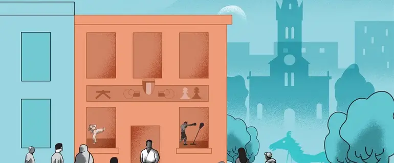 Illustration de : Saint-Bruno : l’ancien commissariat transformé en Dojo